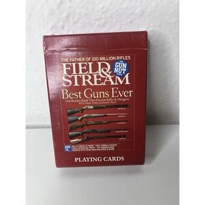 Rare Field and Stream Best Guns Ever Rifles‎ Shotguns Playing Cards Full Deck
